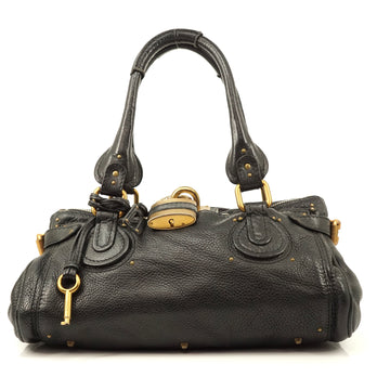 Pre-loved authentic Chloe Paddington Hand Bag Black sale at jebwa.
