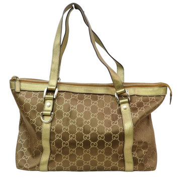 Pre-loved authentic Gucci Gg Tote Bag Gold Shoulder sale at jebwa.