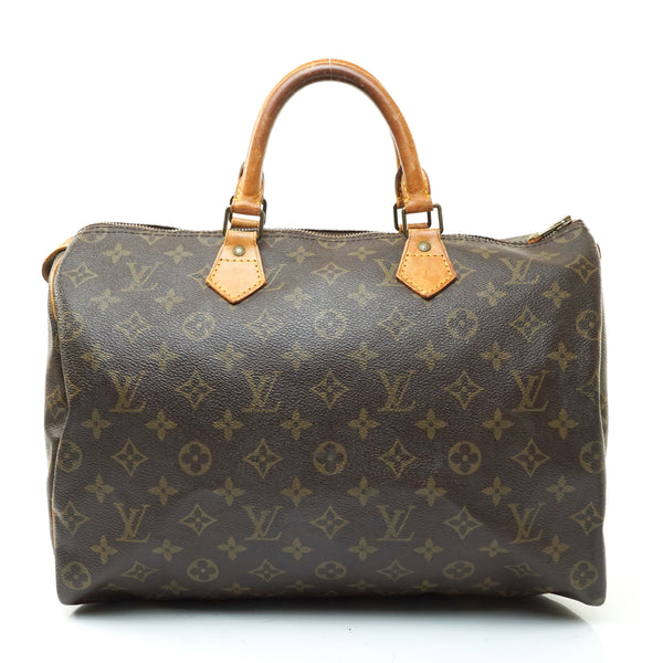 Louis Vuitton Speedy 35 Satchel Bag