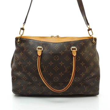 Louis Vuitton Pallas Tote Bag Brown
