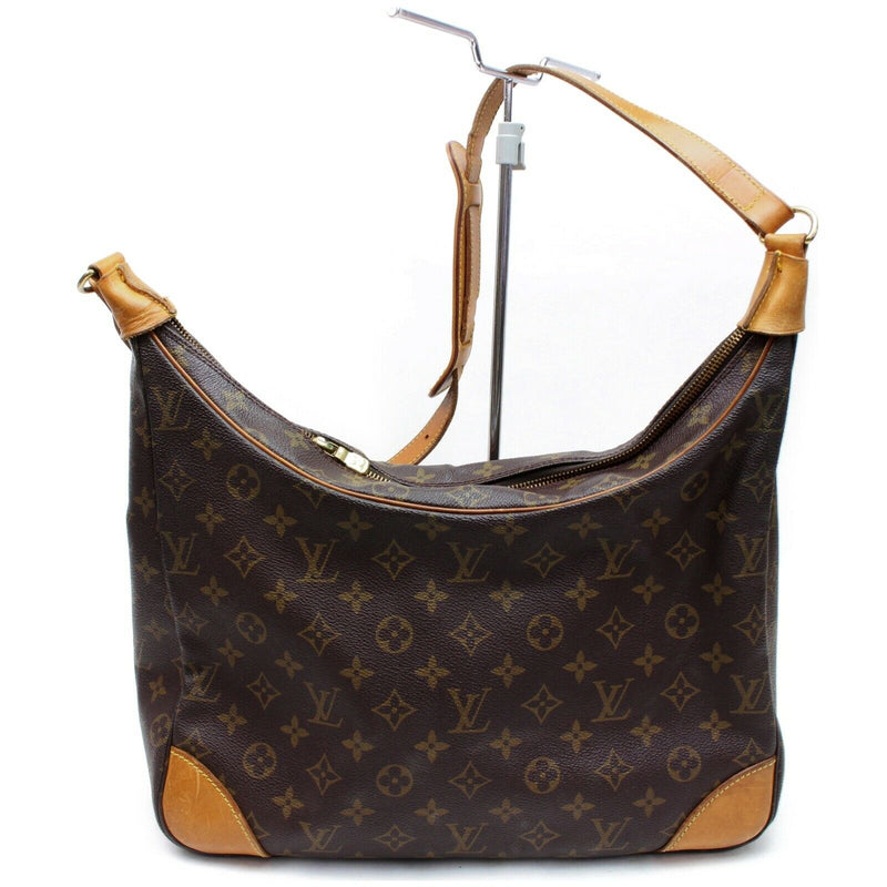 Boulogne leather crossbody bag Louis Vuitton Brown in Leather - 35902068