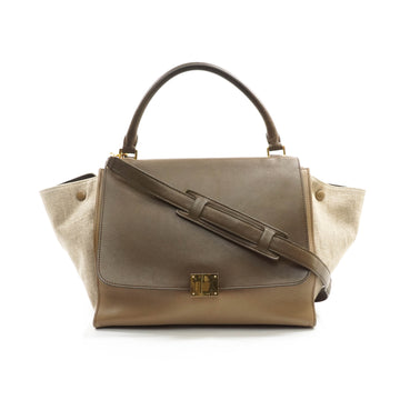 Celine Trapeze Shoulder Bag Brown