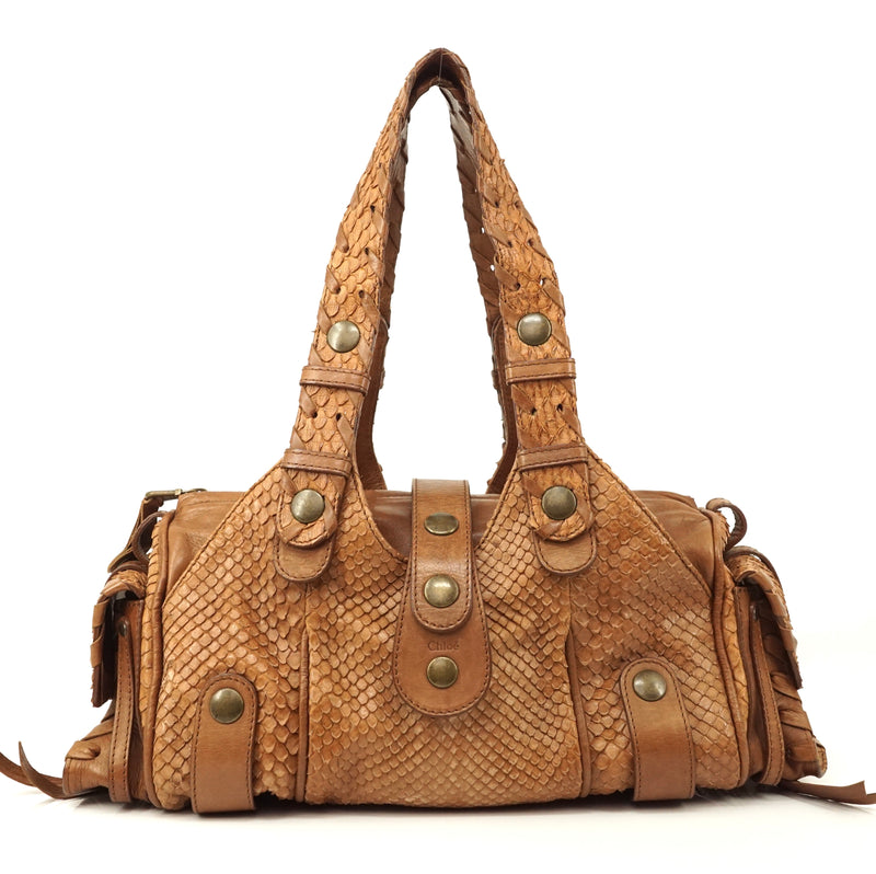 Pre-loved authentic Chloe Leather Shoulder Bag sale at jebwa