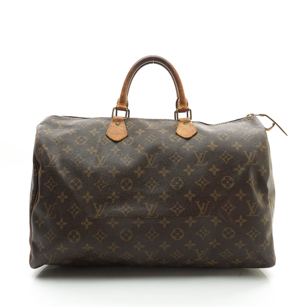 Louis Vuitton Speedy 40 Satchel Bag