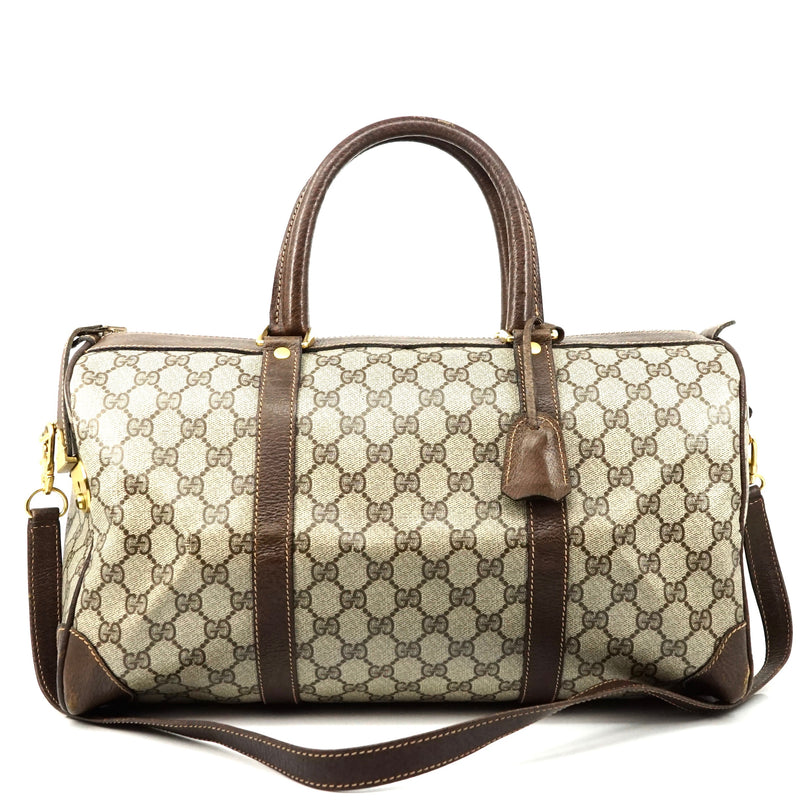 Pre-loved authentic Gucci Travel Bag Light Brown sale at jebwa
