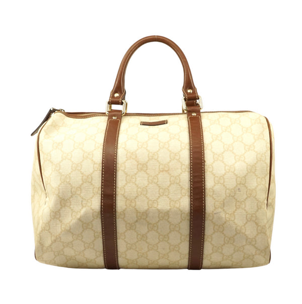 Pre-loved authentic Gucci Gg Satchel Bag Beige Coated sale at jebwa.