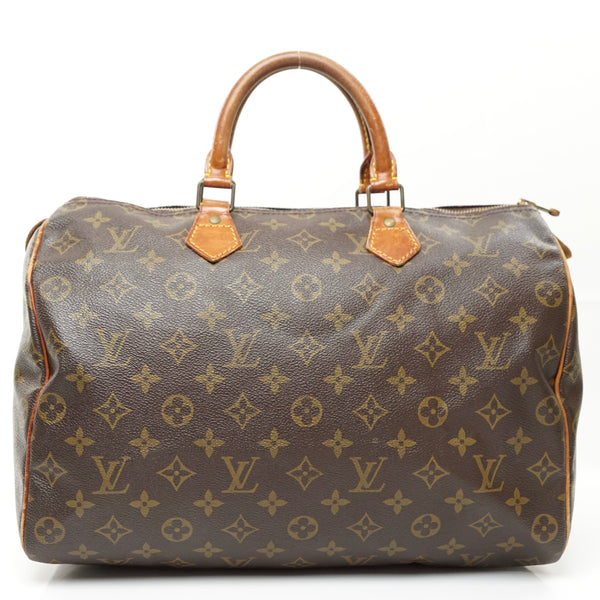 Pre-loved authentic Louis Vuitton Speedy 35 Satchel Bag sale at jebwa.