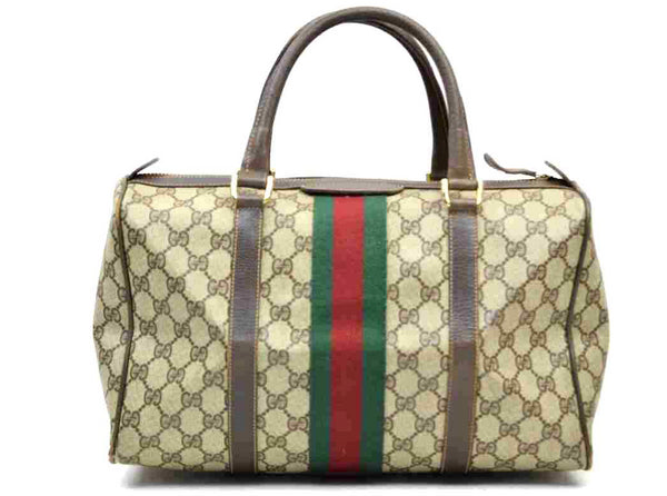 Pre-loved authentic Gucci Hand Bag Light Brown Coated sale at jebwa