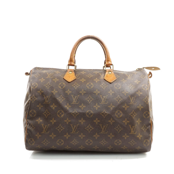 Louis Vuitton Speedy 35 Satchel Bag