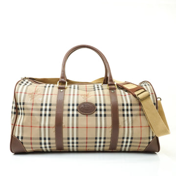 Burberry Travel Boston Bag Light
