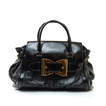 Pre-loved authentic Gucci Hand Bag Black Leather sale at jebwa.