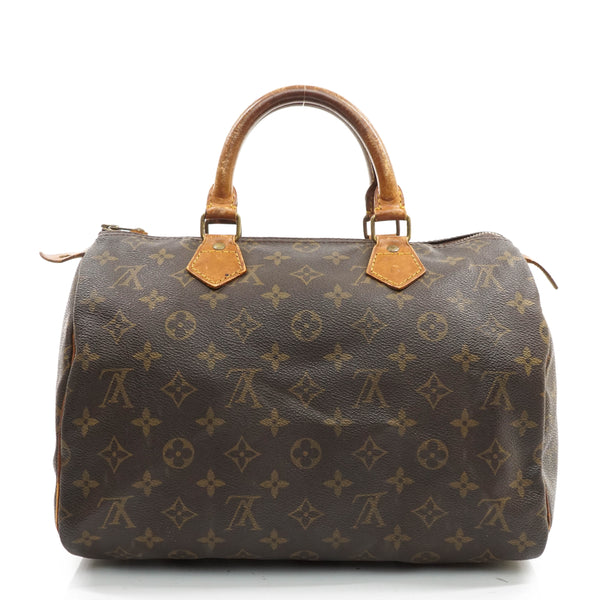 Louis Vuitton Speedy 30 Satchel Bag