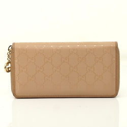 Pre-loved authentic Gucci Zippy Wallet Beige Coated sale at jebwa.