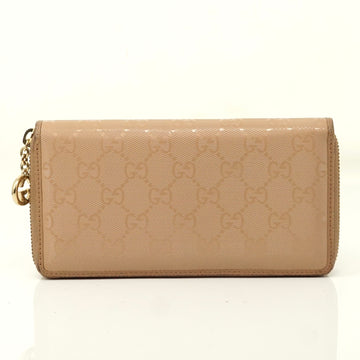 Pre-loved authentic Gucci Zippy Wallet Beige Coated sale at jebwa.