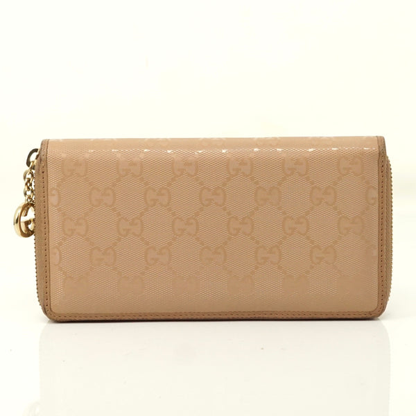 Pre-loved authentic Gucci Zippy Wallet Beige Coated sale at jebwa.
