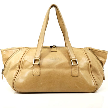 Chanel Shoulder Bag Light Brown