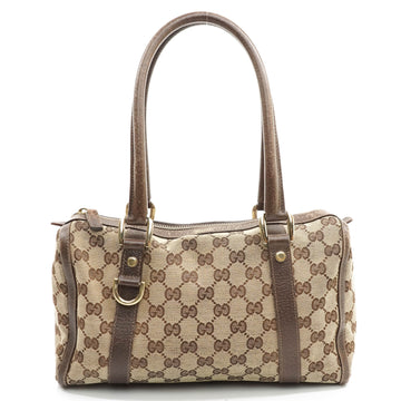 Gucci Shoulder Bag Brown Canvas