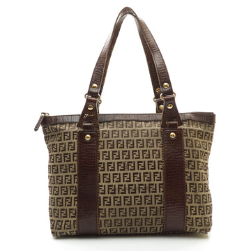 Fendi Zucchino Jacquard Leather