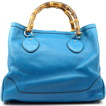 Pre-loved authentic Gucci Hand Bag Blue Leather sale at jebwa