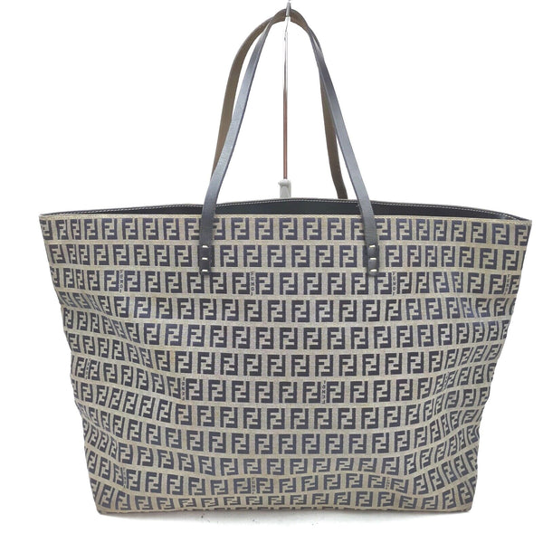 Fendi Tote Bag Pvc Navy Blue