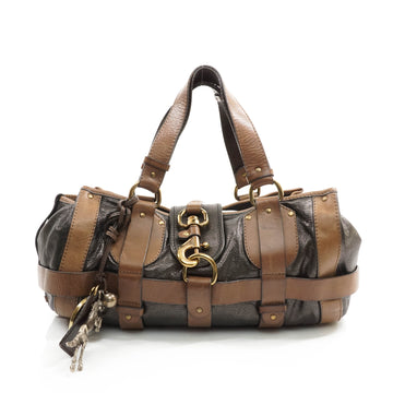 Chloe Kerala Hand Bag Leather Black