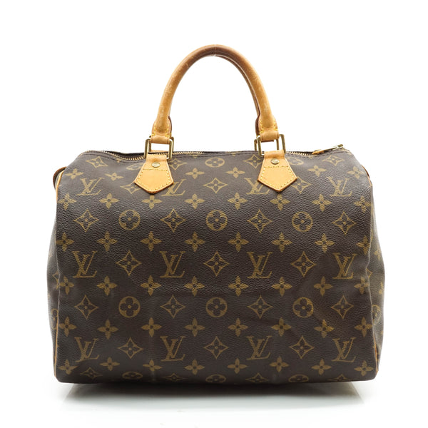 Louis Vuitton Speedy 30 Satchel Bag
