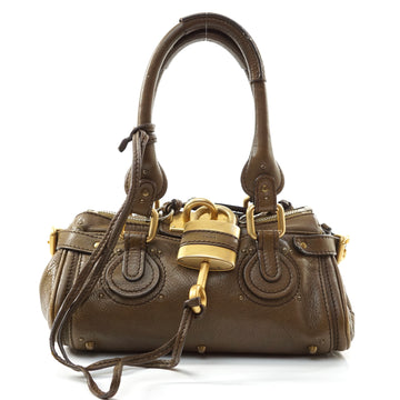 Chloe Paddington Shoulder Bag Brown