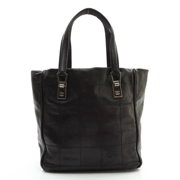 Chanel Hand Bag Black Leather