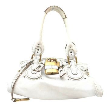 Chloe Paddington Hand Bag Leather