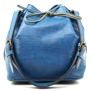 Pre-loved authentic Louis Vuitton Noe Shoulder Bag Blue sale at jebwa