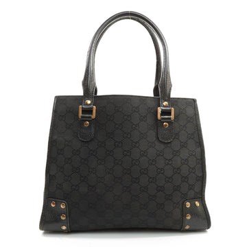 Gucci Tote Bag Black Canvas