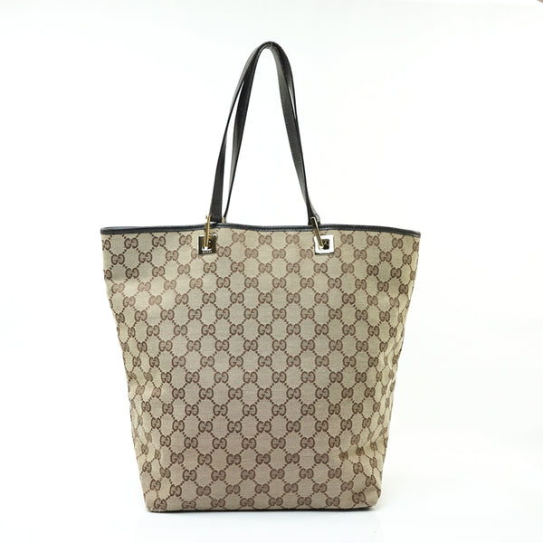 Pre-loved authentic Gucci Gg Tote Bag Canvas Beige sale at jebwa.