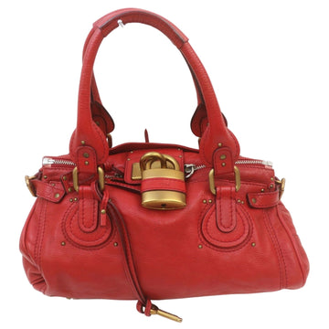 Chloe Paddington Hand Bag Red