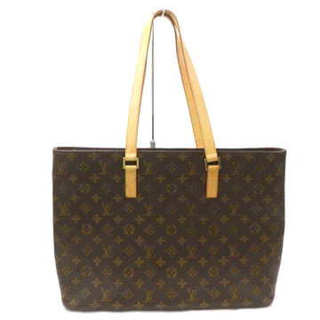 Pre-loved authentic Louis Vuitton Luco Tote Bag Brown sale at jebwa