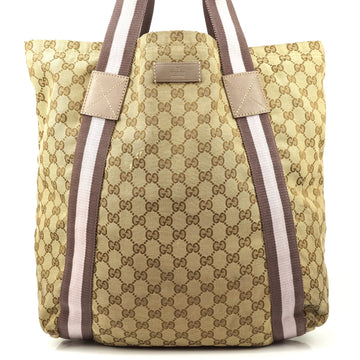 Pre-loved authentic Gucci Gg Sherry Tote Bag Brown sale at jebwa.