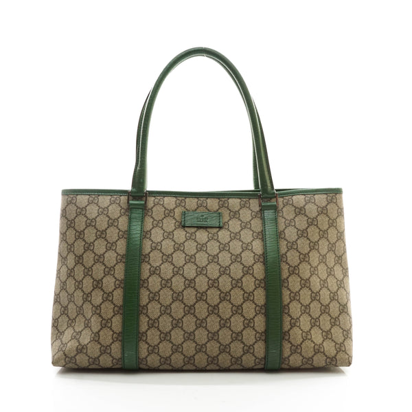 Gucci Tote Bag Light Brown Coated
