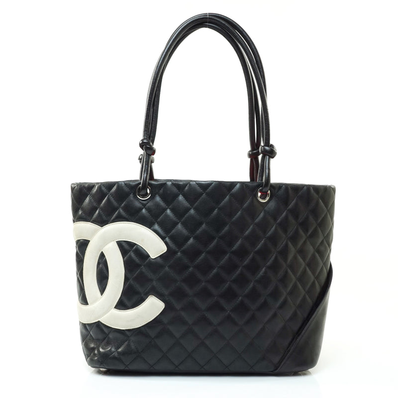 Chanel Cambon Line Tote Bag Black