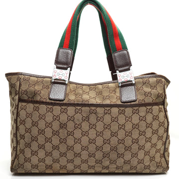 Pre-loved authentic Gucci Horsebit Logo Gg Tote Bag sale at jebwa.