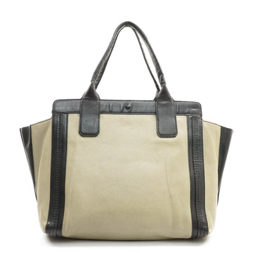 Chloe Ally Hand Bag Leather Green