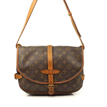 Louis Vuitton Saumur 30 Brown