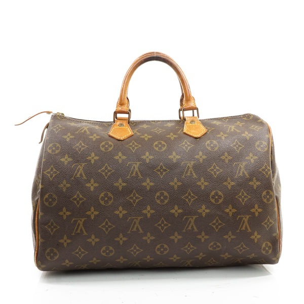 Louis Vuitton Speedy 35 Satchel Bag