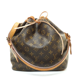 Louis Vuitton Petit Noe Drawstring Bucket Shoulder Bag Excellent Condition!