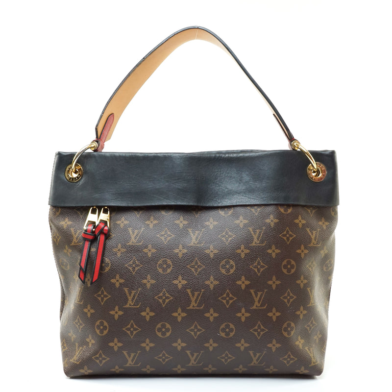 Louis Vuitton Tuileries Hobo Monogram Canvas with Leather With