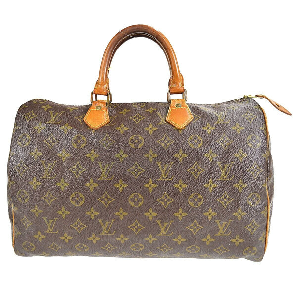 Louis Vuitton Speedy 35 Satchel Bag