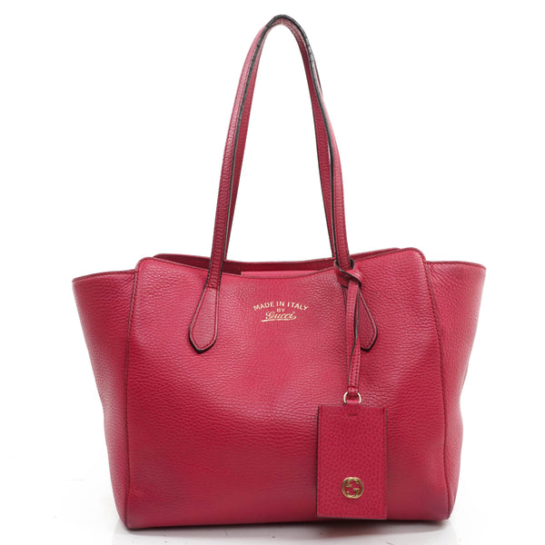 Gucci Tote Bag Pink Leather