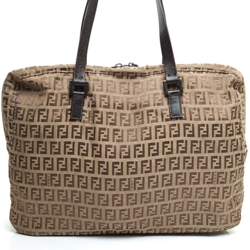 Pre-loved authentic Fendi Tote Bag Brown Nylon sale at jebwa.