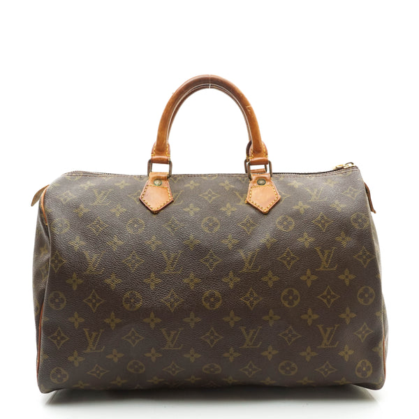 Louis Vuitton Speedy 35 Satchel Bag