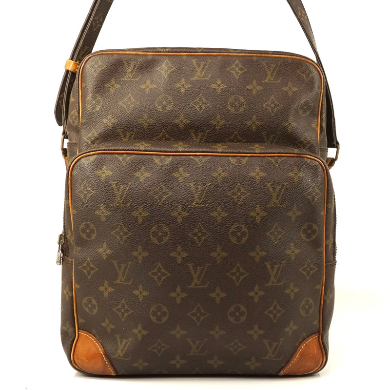 Louis Vuitton - Authenticated Utility Bag - Leather Brown for Men, Good Condition