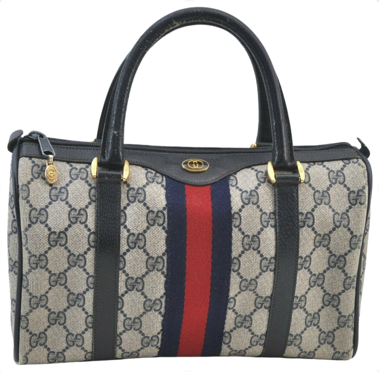 バッグ OLD GUCCI SHERRY LINE BOSTON HAND BAG Gucci GG Handbag Boston Bag Sherry Line Vintage | eBay