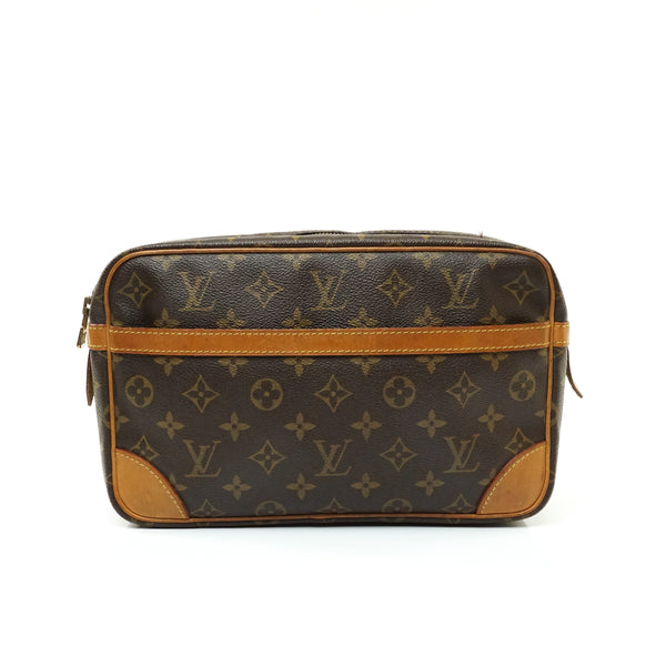 Pre-loved authentic Louis Vuitton Compiegne 28 Clutch sale at jebwa.